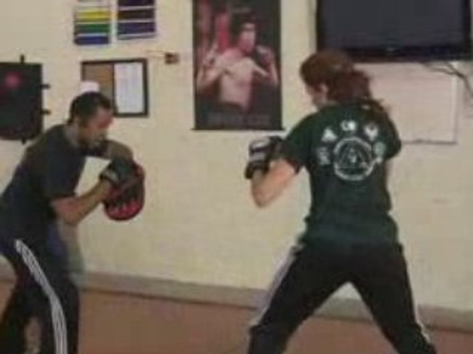 JKD kickboxing Single Direct Attack