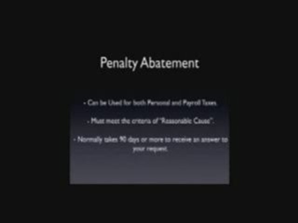 Tampa tax attorney explains how to get IRS penalties abated