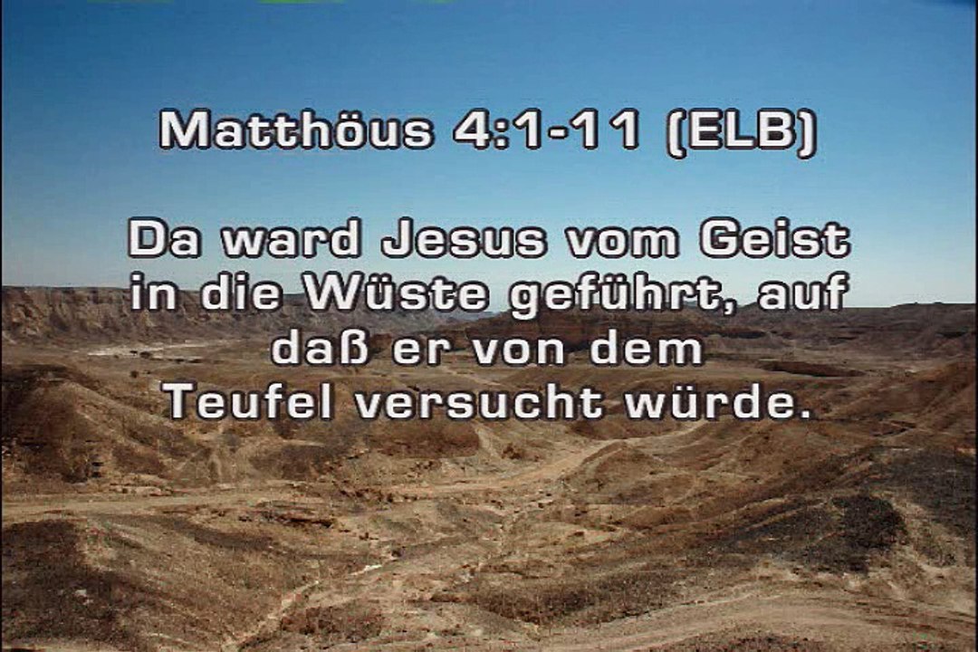 Die Versuchung Von Jesus