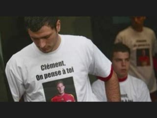 Hommage pour Clément Pinault (1985-2009) Prété à Clermont.