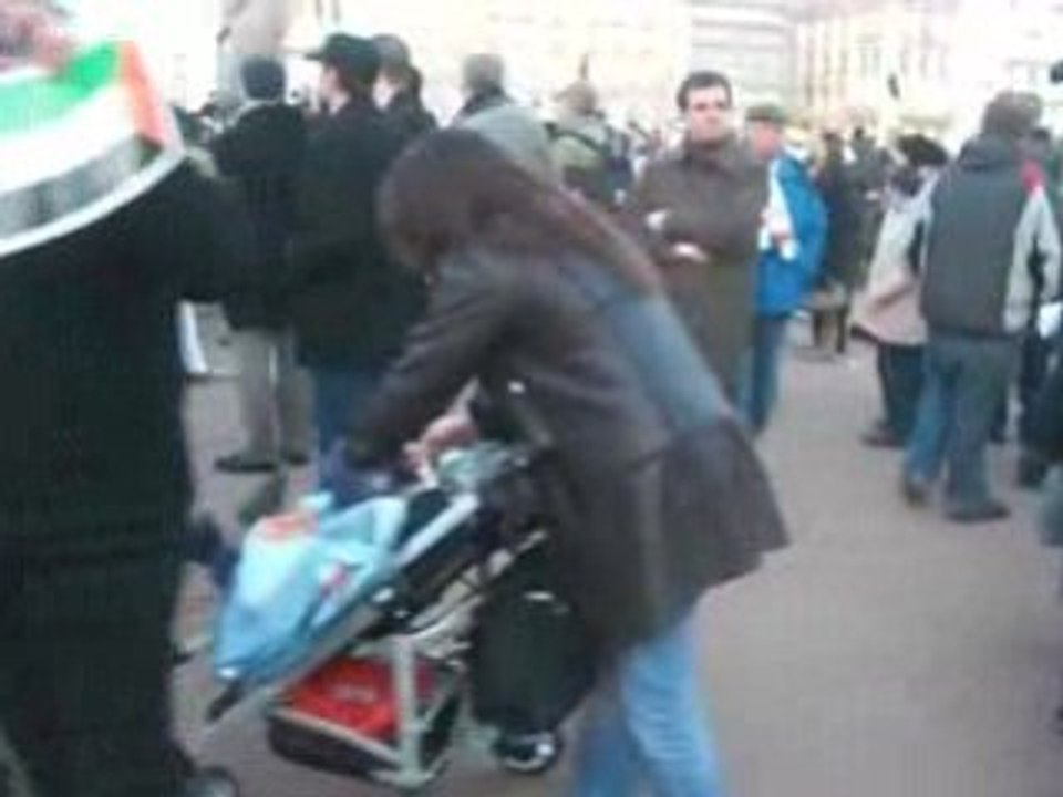 maniftestations a lyon pour gaza