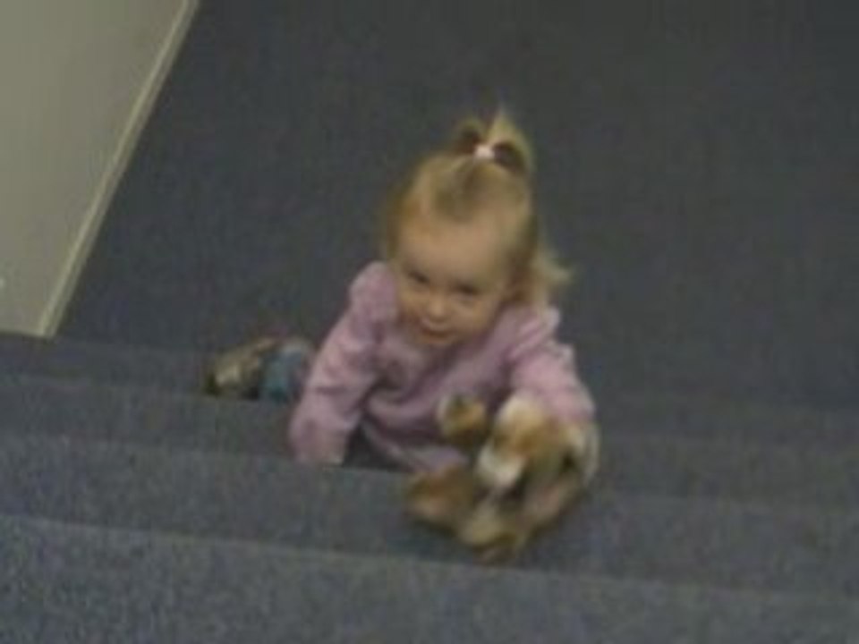 Je descends les escaliers