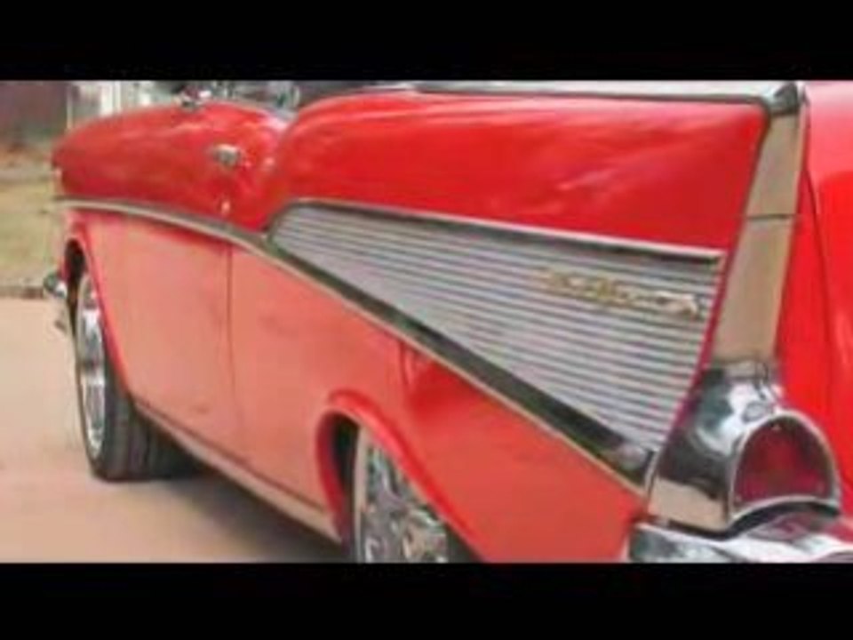 1957 Chevy Bel-Air ebay auction ZZ 502 RestoMod