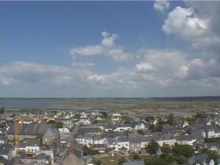 tableau N°2 : La baie du Croisic vu de la Tour de Batz/Mer