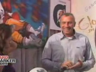 Joe Montana and Miss America Talk Super Bowl