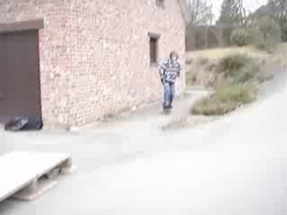 Romain board slide a achouffe