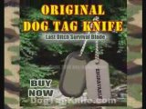 Personalized Dog Tags - Survival Blade Dogtag with ...