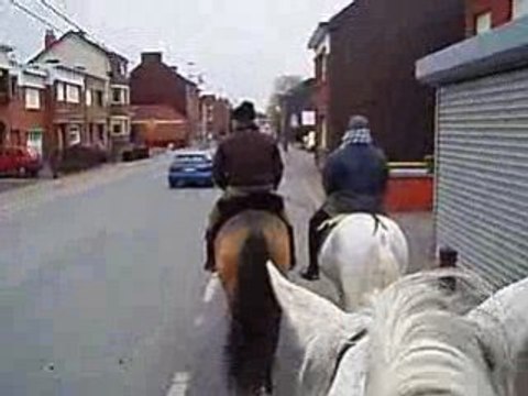 Ballade Débourrage après 3 semaines