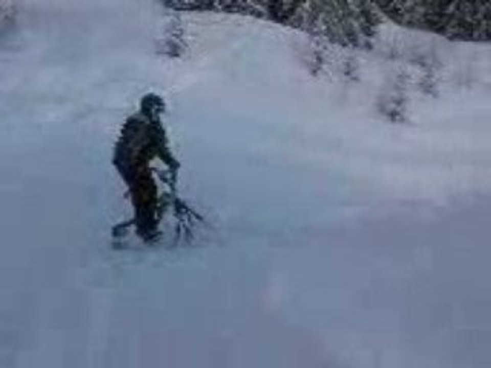 saut velo ski