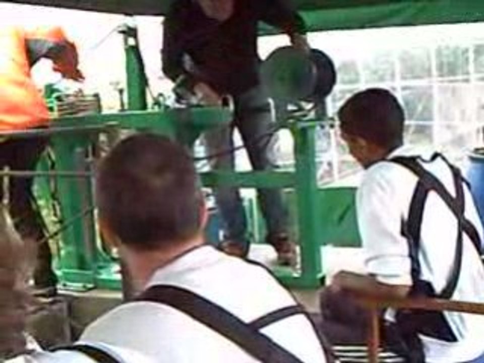 saut a l'elastique preparation