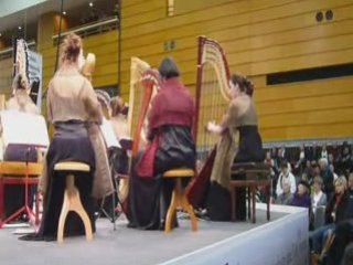 Folle Journée  - Ensemble de harpes St Herblain 2009 3