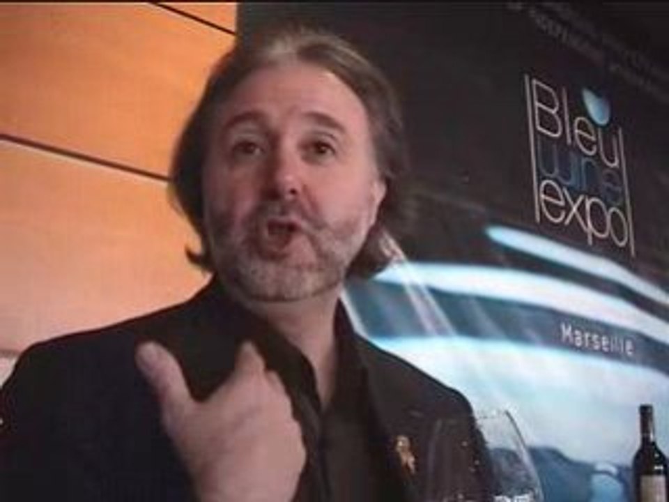 Philippe Faure-Brac à BleuWine Expo, le 27/01/09 à Marseille