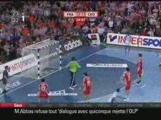 France Croatie Finale Handball 2009