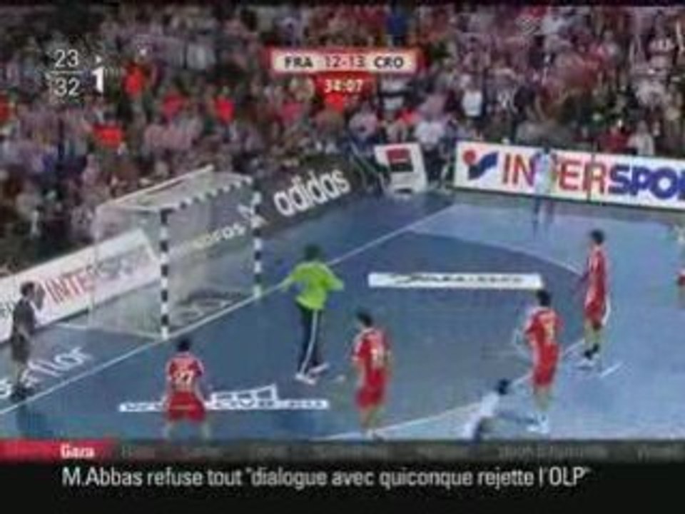 France Croatie Finale Handball 2009