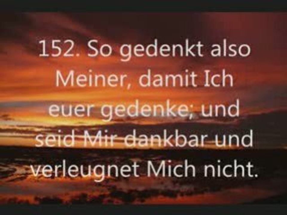 Koran Deutsch Sura al Baqara