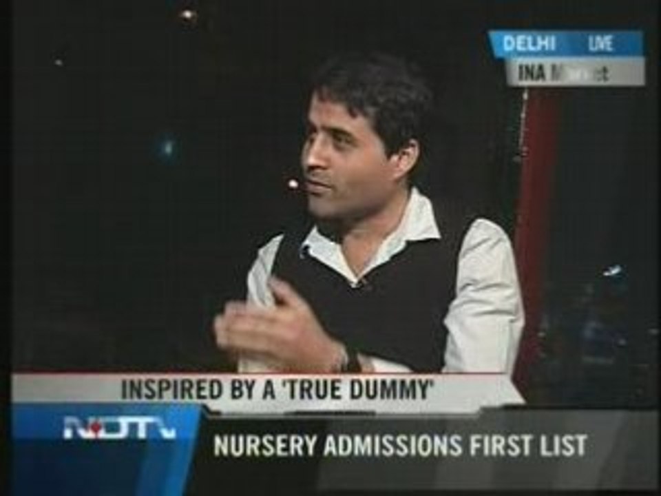 Author Ashish Jaiswal "TRUE DUMMY" in a interview to NDTV