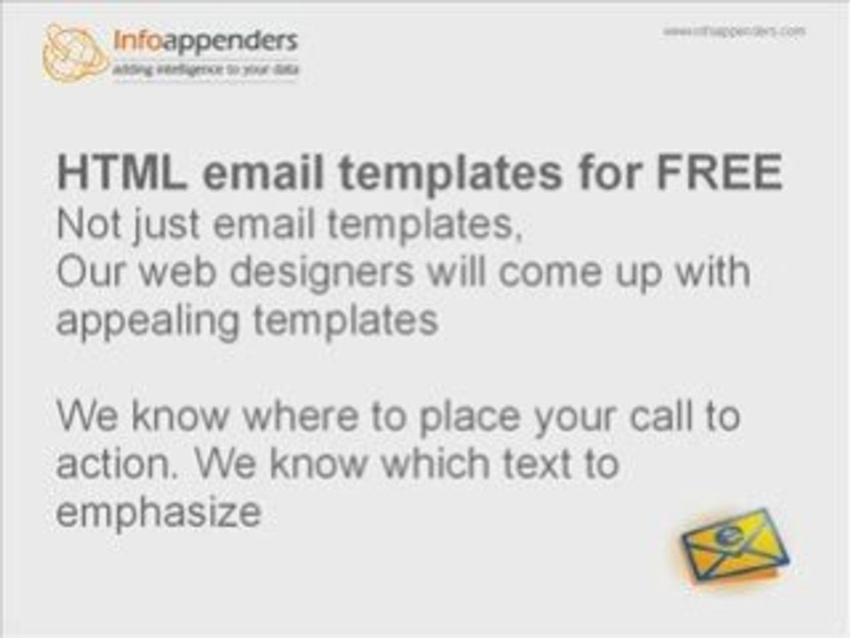 InfoAppenders Email Campaign