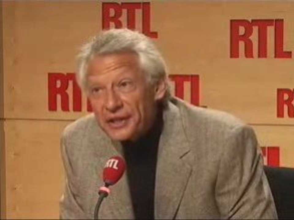 Dominique de Villepin invité de RTL (02/02/09)