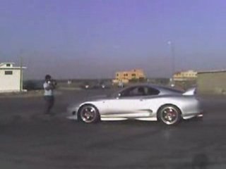 Faisal Supra donuts Drifting, Area 51, Karachi_