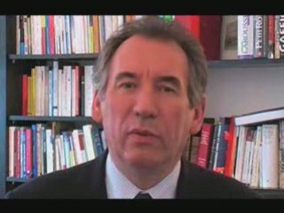 Voeux 2009 François Bayrou (version courte)
