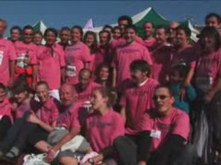 20km de paris 2007 avec l'association DEFI