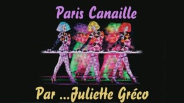 Paris canaille par Juliette Greco