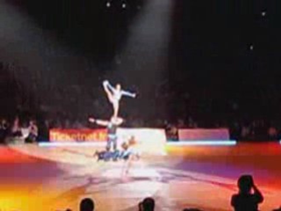 Passage d'acro à Bercy