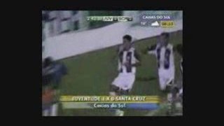 Gauchão 2009 - O gol de Juventude 1 x 0 Santa Cruz