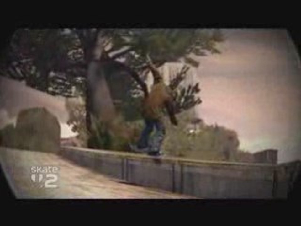 Skate 2 long grind