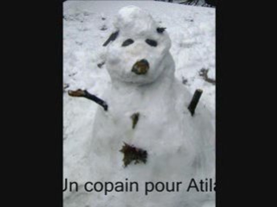la neige