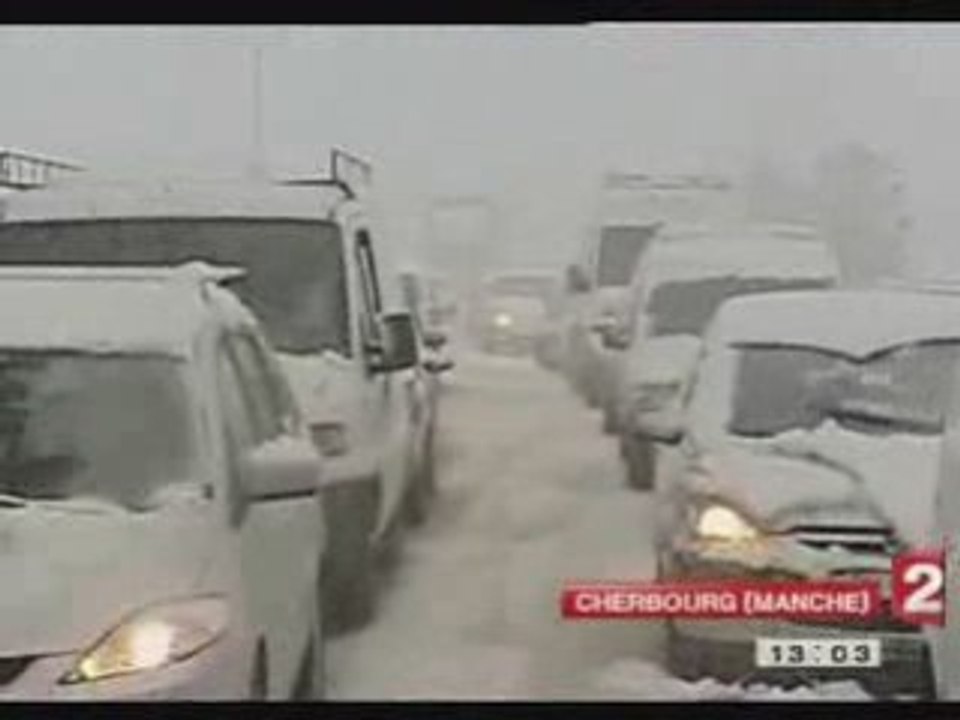 Télézapping : La neige, "c'est joli mais c'est...