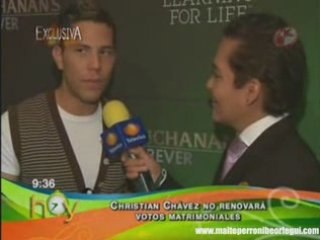 Chistian Chávez desmiente rumores (HOY)