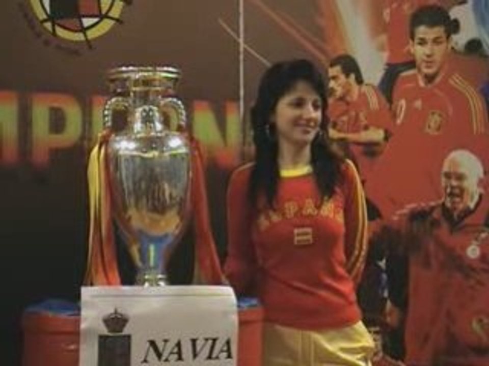 La Eurocopa de Fútbol en Navia 2009