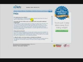 eDiet Meal Delivery Video