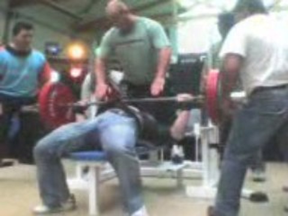 Record de france 2008 9 rép à 200kg Didier Michelon