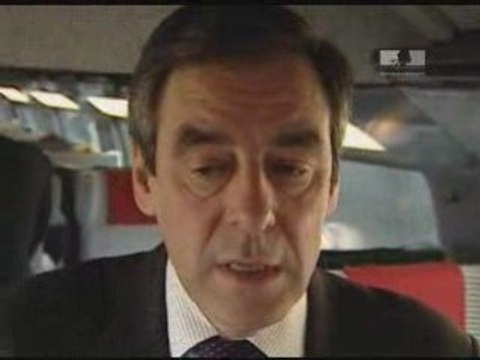 François Fillon ITV TGV plan de relance