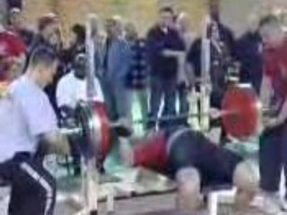 255kg barr sortie par Stéphane
