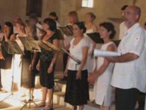 Concert à l'église de Robion