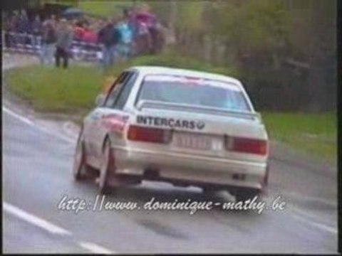 Dominique Mathy: Rallye des Hautes Fagnes 1995 (BMW M3 E30)