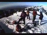 Lassen National Park - Broke Off Mtn Helmet Cam Snowboarding