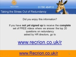 Process In Redundancy - Get Complimentary Video Series Now!