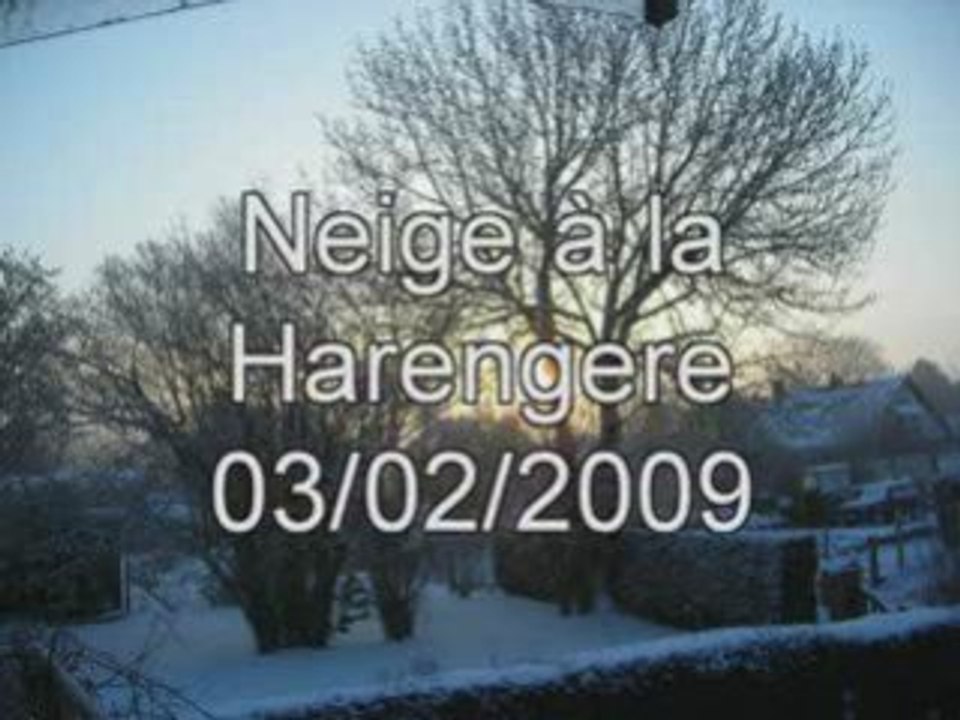 Neige  à la Harengere