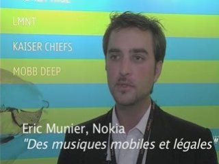 Eric Munier, Nokia. Des musiques mobiles et légales