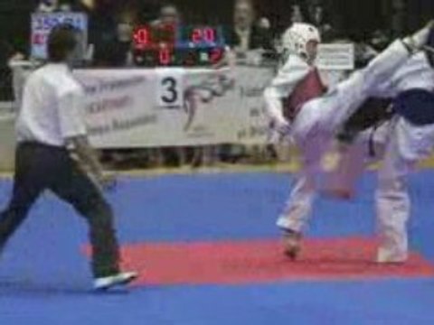 TAEKWONDO - Emilie Tran - Championnat de France 2007 finale