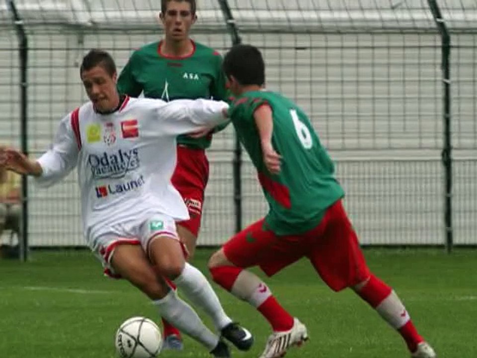 Football, portrait de Geoffrey Cuffaut de l'ASBO Beauvais