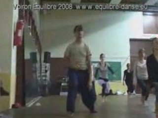 Stephane FRATTI pendant le stage de danse de Voiron.