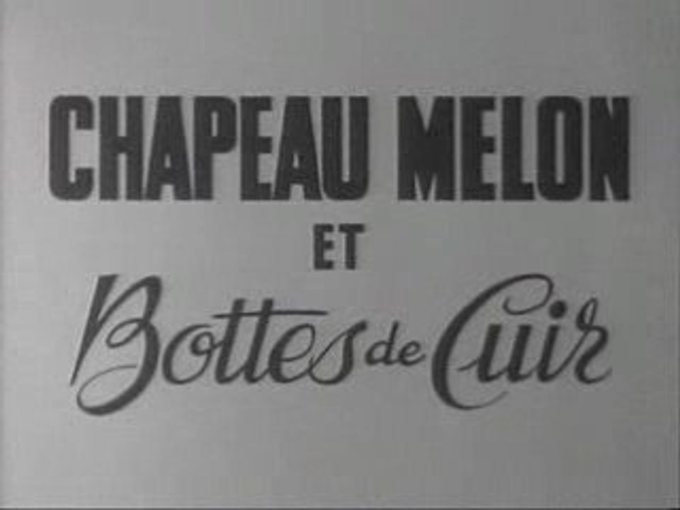 CHAPEAU MELON ET BOTTES DE CUIR