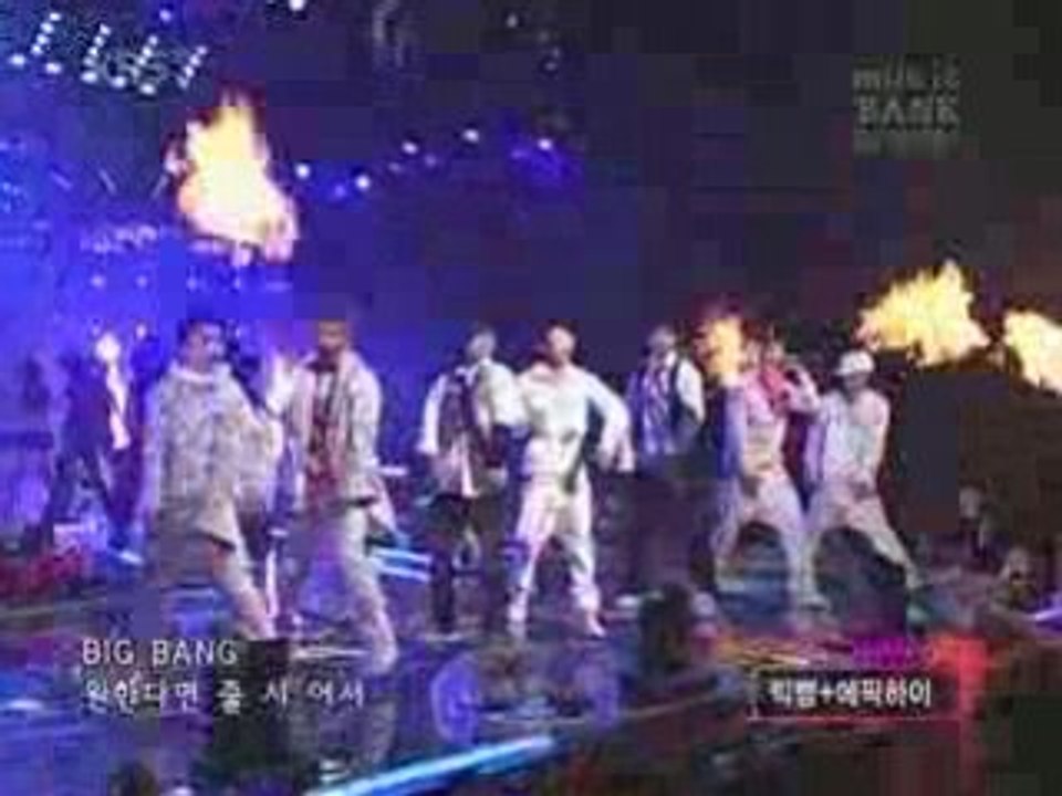 Big Bang & Epik High (18.03.07) Music Bank Special Stage