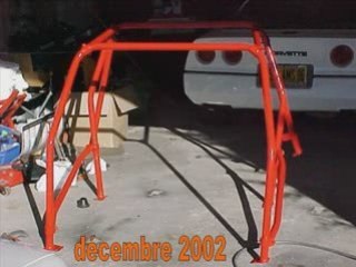 Montage de l'habitacle sur une Golf 1 VH