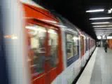 Départ d'une UM3 de MS 61 de Gare de Lyon sur le RER A